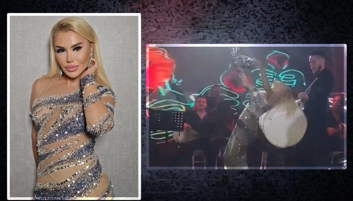 Ceylan'ın Sahnede Coşkulu Anları Davul Ritimleriyle Unutulmaz Bir Gösteri Sunuyor