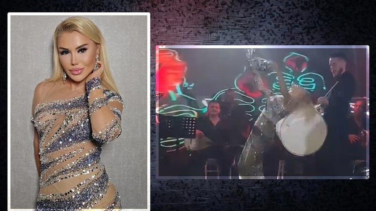 Ceylan'ın Sahnede Coşkulu Anları Davul Ritimleriyle Unutulmaz Bir Gösteri Sunuyor