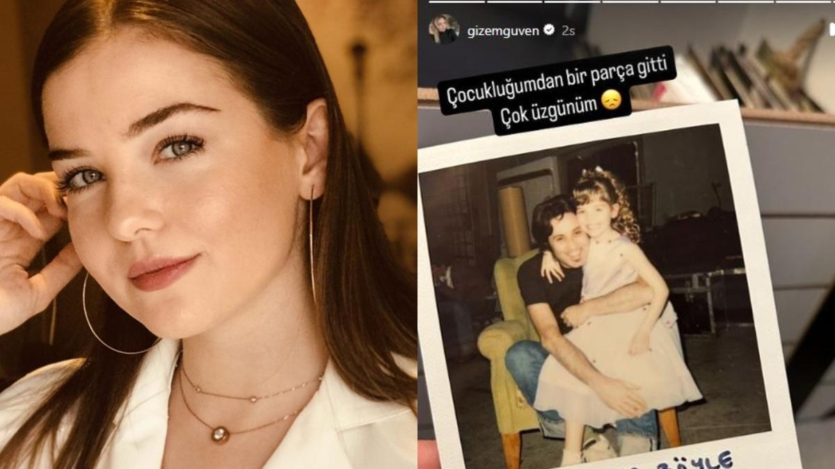 Gizem Güven'den Metin Arolat'a duygusal veda: "Çocukluğumdan bir parça gitti"