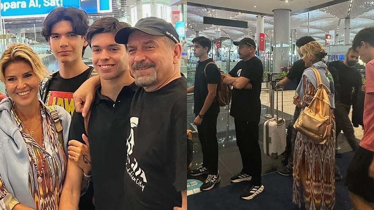 Gülben Ergen, Oğlu Atlas'ı Londra'daki Üniveriste Macerasına Uğurladı