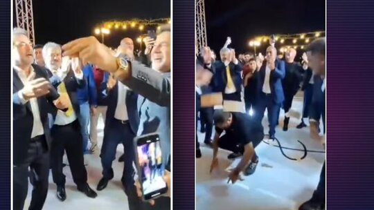 İzzet Yıldızhan'ın Oğlu Mustafa'nın Düğününde Paralar Havada Uçuştu, Eğlence Dorukta!
