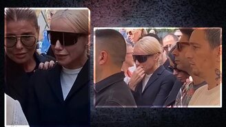 Metin Arolat'a son veda! Gülşen cenazede gözyaşlarına hakim olamadı