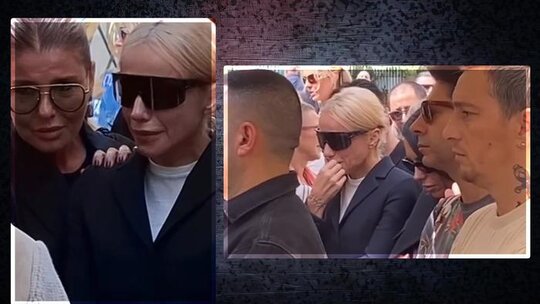 Metin Arolat'a son veda! Gülşen cenazede gözyaşlarına hakim olamadı