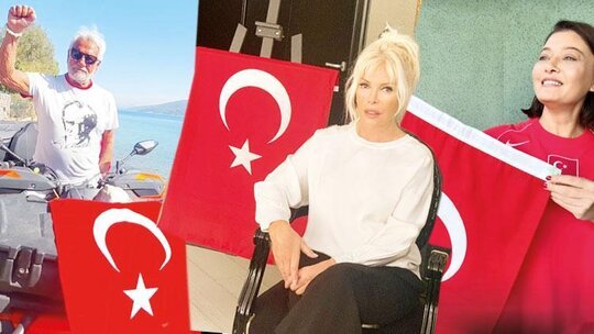 Cumhuriyet'in 101. Yılı Coşkuyla Kutlandı, Sanatçılardan Birlik ve Beraberlik Mesajları