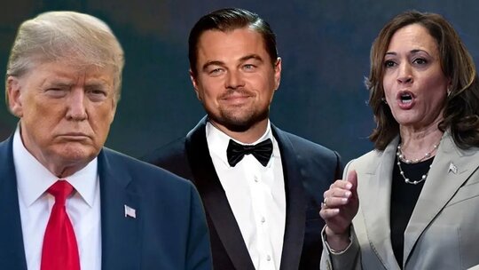 DiCaprio, 5 Kasım Seçimlerinde Harris'i Destekleyeceğini Açıkladı