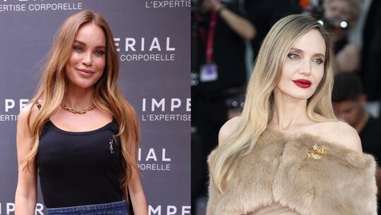 Ebru Şallı, Angelina Jolie benzerliğini sevgiyle karşıladı! Olay yorumunu paylaştı.