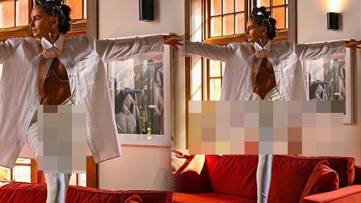 Eda Taşpınar'ın Mikonos'taki Kıyafeti ve İlginç Pozu Sosyal Medyada Tartışma Yarattı