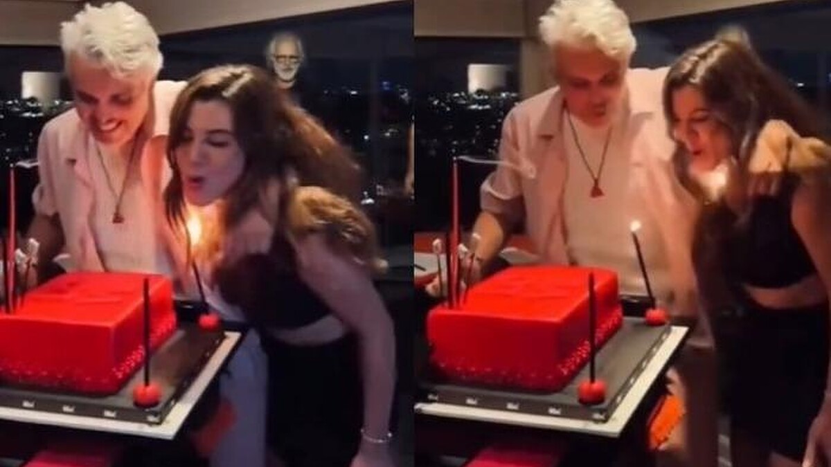 Gökçe Bahadır'ın Doğum Gününde Saçları Yandı, Tehlikeyi Anında Fark Etti