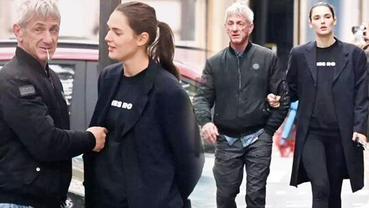 Sean Penn ve Genç Sevgilisi Valeria Nicov İle Aşk Dolası Yürüyüşte Görüldü