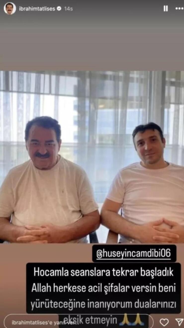 İbrahim Tatlıses yeniden tedavi sürecine girdi, takipçilerinden dua istedi