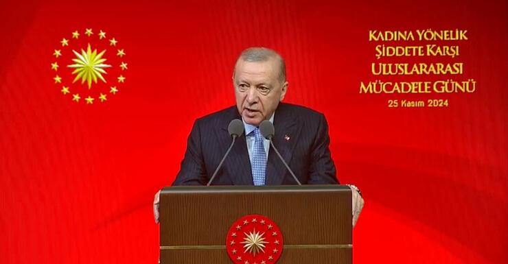 Cumhurbaşkanı Erdoğan’dan kadına yönelik şiddet açıklaması: İnsanlığa ihanet, kabul edilemez!