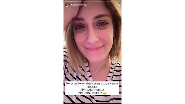 Hazal Kaya'dan beklenmedik taşınma kararı: Yeni evin ışığına hayran kalmadı!