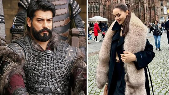 Burak Özçivit'ten Fahriye Evcen’in kürküyle ilgili açıklama: Gerçek değil