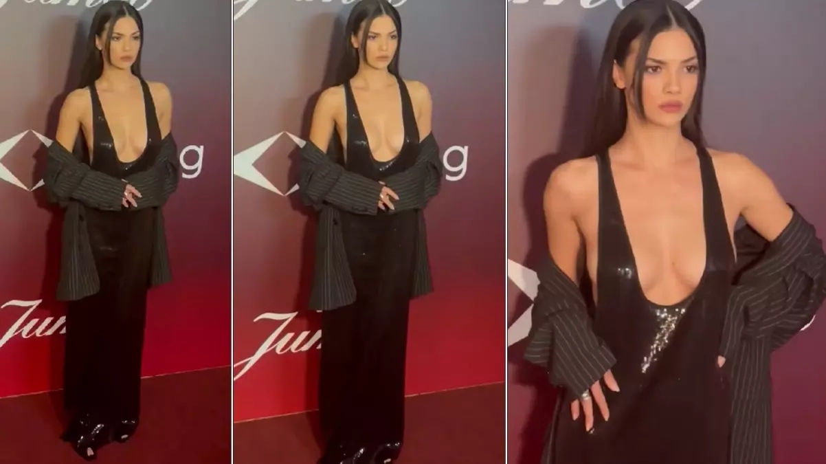 Eylül Liza Kandemir'in Elle Gecesi'ndeki İddialı Siyah Elbisesi Sosyal Medyayı Salladı