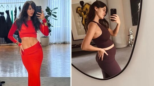 Pınar Deniz, hamilelik dönemini paylaşarak "Nereden nereye" dedi, erkek bebek bekliyor!