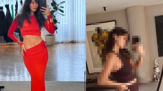 Pınar Deniz hamilelik göbeğini paylaştı, erkek bebek beklediklerini duyurdu!