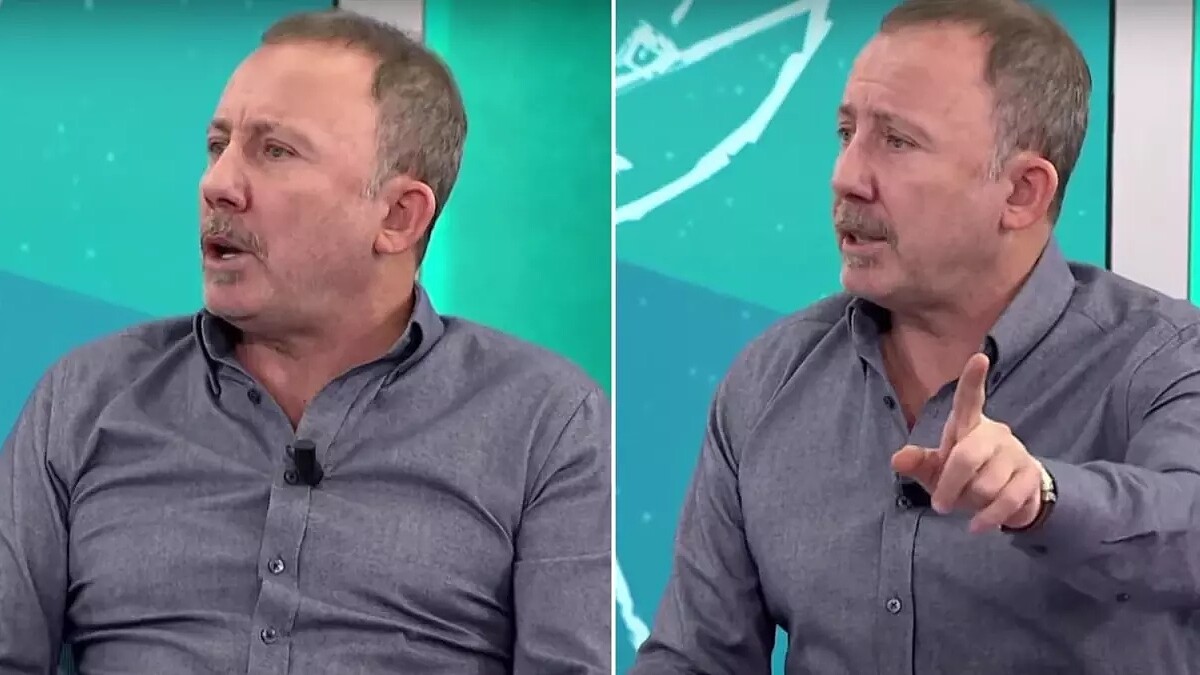 Sergen Yalçın canlı yayında sigara içmeye çalıştı, sunucu reklam arası vermek zorunda kaldı