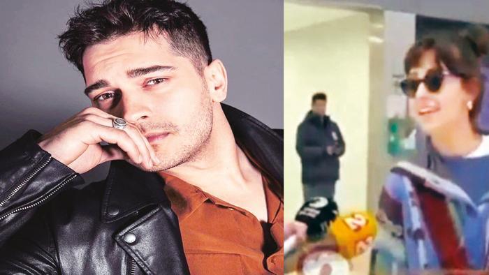 Çağatay Ulusoy Havalimanında Sevgilisini Bıraktı, Basın Mensuplarından Kaçtı