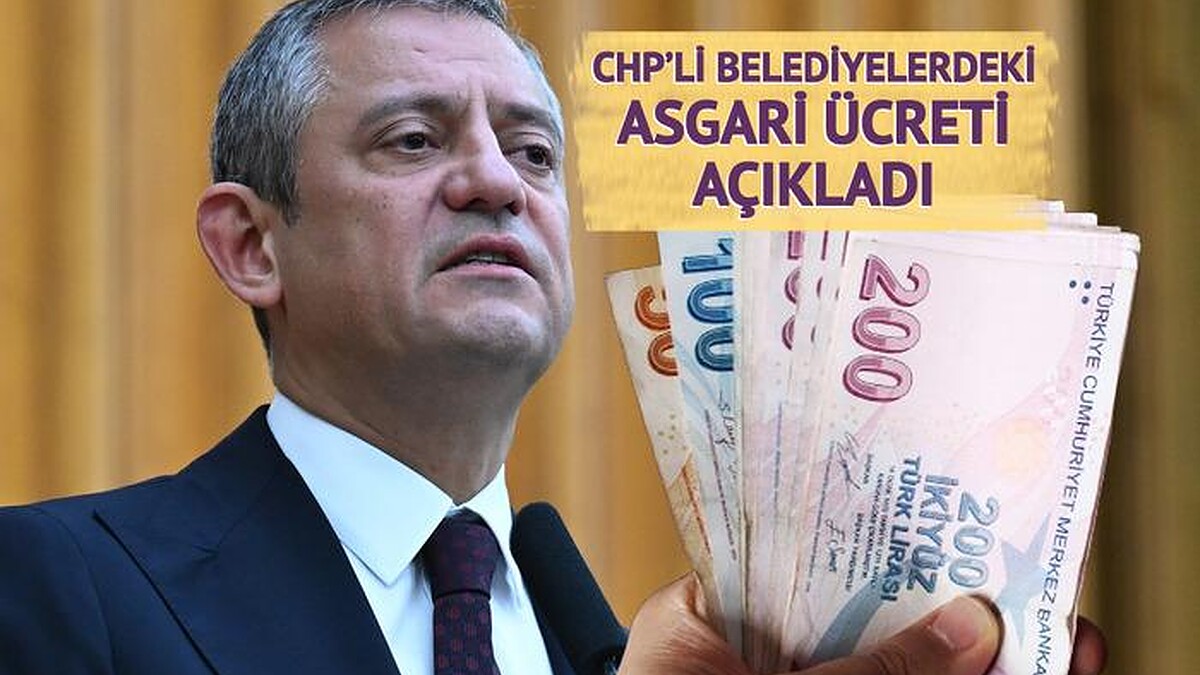 CHP’li belediyelerde net asgari ücret belli! Çalışanların talebi yüksek