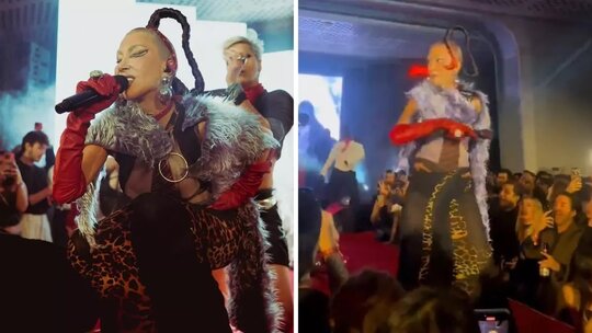 Hande Yener'in Mikrofon Anısı: Seyircinin Sesi Şarkıcısını Şaşırttı ve Kahkahalar Yarattı