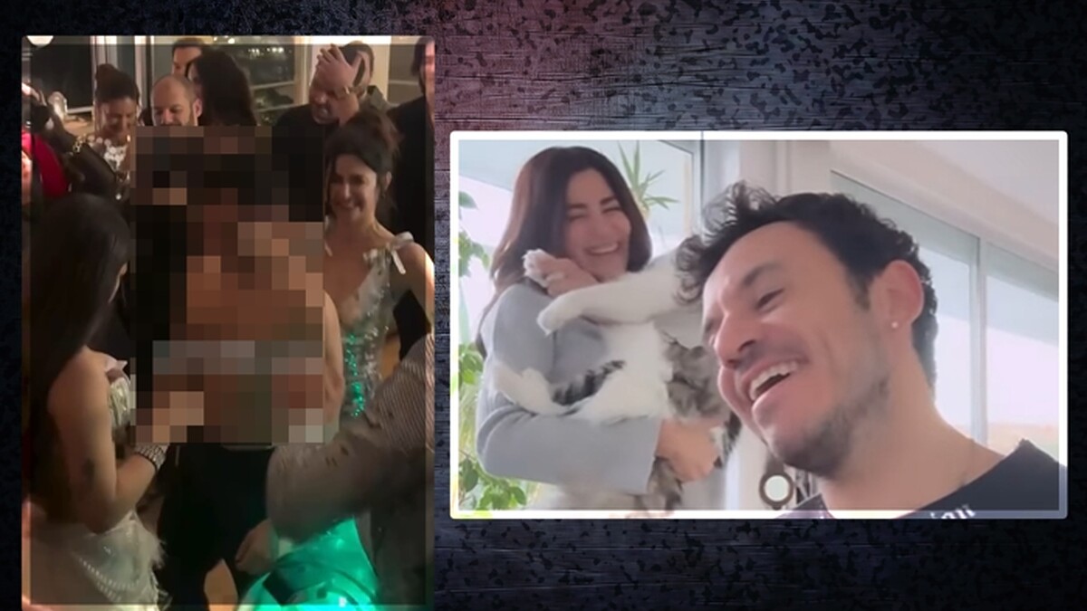 Nesrin Cavadzade ve Buray arasında aşk iddiaları! Ev partisinde dansözle yarı çıplak dans yaptı