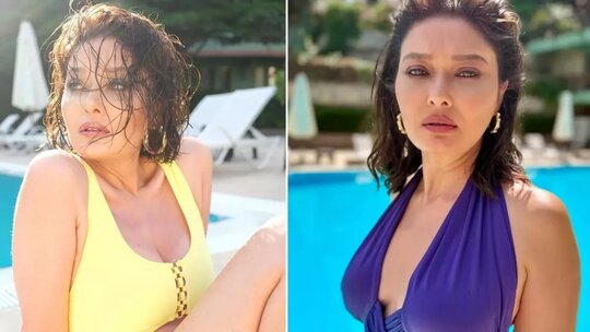 Nurgül Yeşilçay, Suudi Arabistan'daki festivalde kırmızı elbisesiyle dikkatleri üstüne çekti