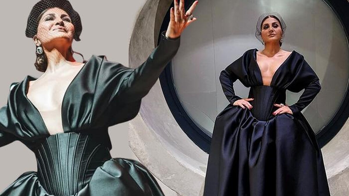 Sibel Can'ın 150 bin TL'lik elbisesi sosyal medyada eleştiri oklarının hedefi oldu