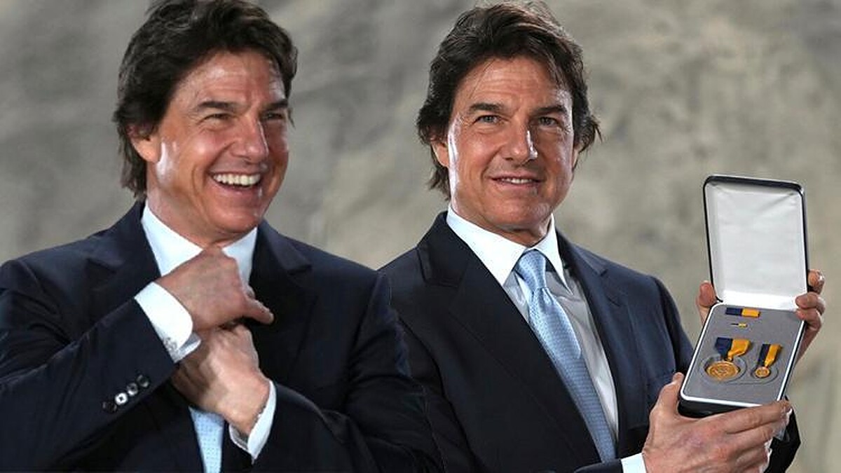 Tom Cruise'a ABD Donanması'ndan "en yüksek" onur ödülü verildi