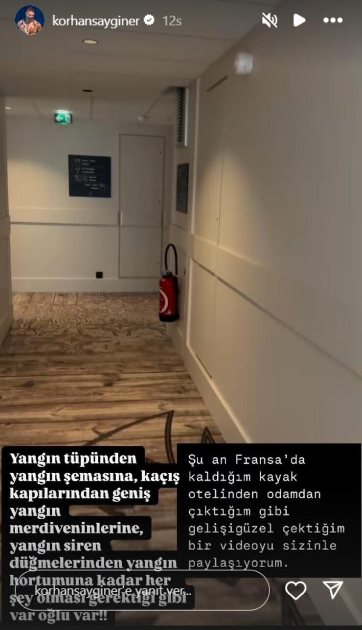 Kartalkaya'daki faciadan sonra Zuhal Topal'ın eşi Fransa'daki otelden paylaştı!