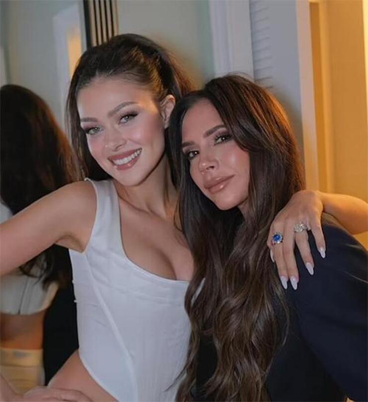 Beckham Ailesi'nden Mutluluk Dolu Bir Kutlama Gelin Nicola Peltz İçin Başladı