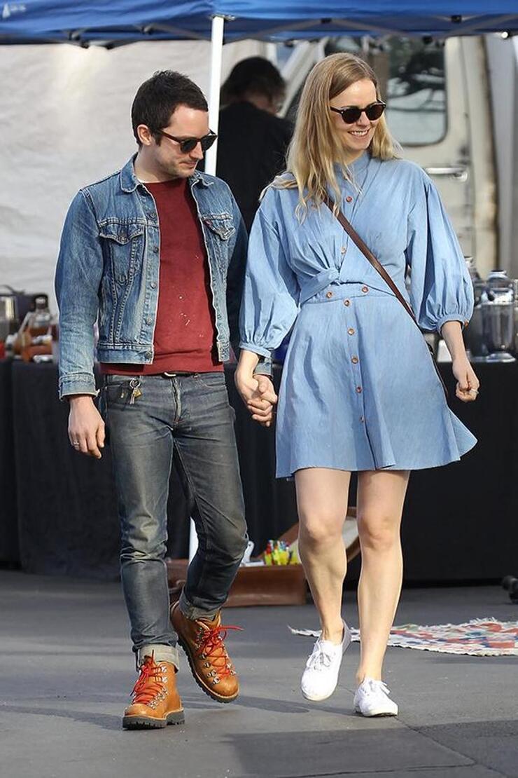 Elijah Wood ve Mette-Marie Kongsved Gizlice Evlendi, Aşkları Film Setinde Başladı