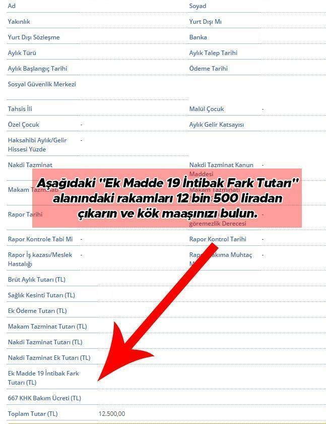 En düşük emekli maaşı yüzde 15.74 artışla 12 bin 500 liraya yükselecek!