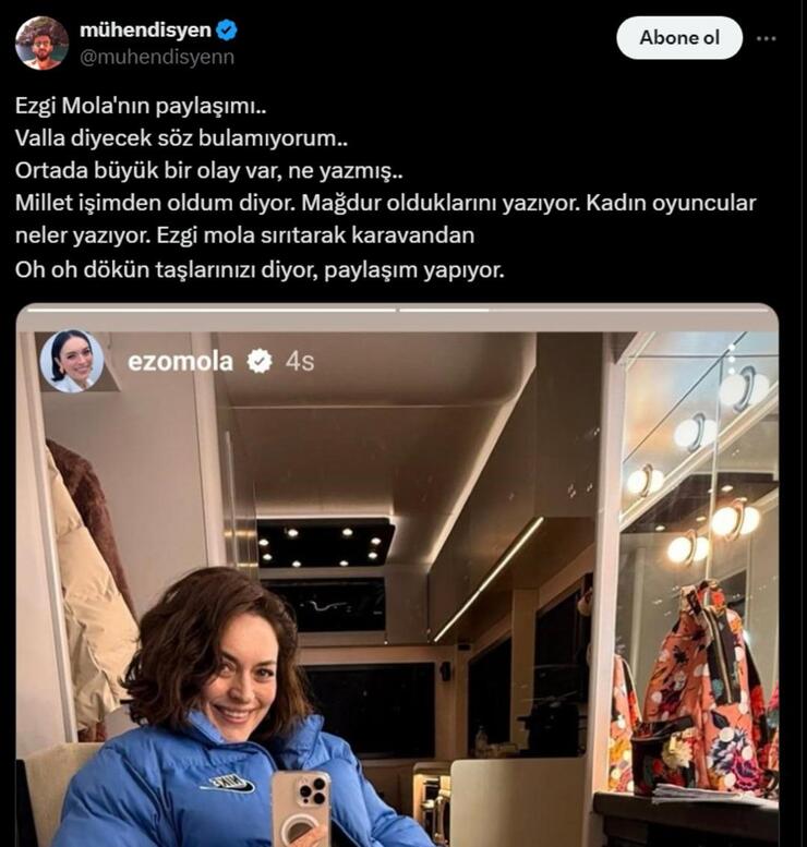 Ezgi Mola'nın Karavan Paylaşımı Tartışmaları Alevlendirdi! Ayşe Barım İddiaları Gündemde