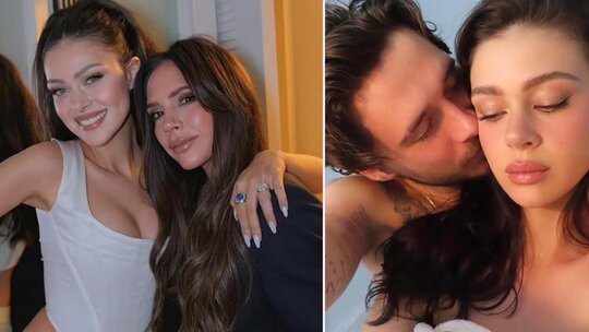 Beckham Ailesi'nden Mutluluk Dolu Bir Kutlama Gelin Nicola Peltz İçin Başladı