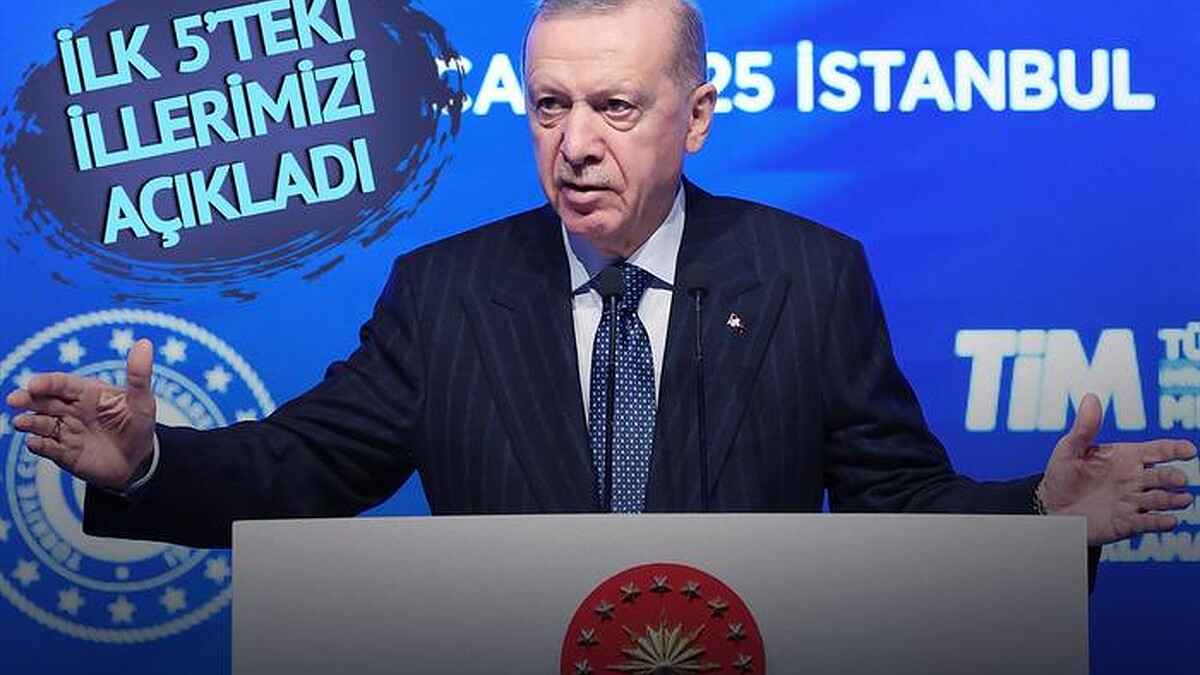 "Cumhurbaşkanı Erdoğan 2024 İhracat Rakamlarını Açıkladı, Enflasyon Üzerine İlk Değerlendirmesini Yaptı"