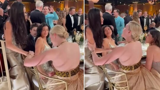 Demi Moore, Kylie Jenner'ı görmezden geldiği anlarla sosyal medyada gündem oldu