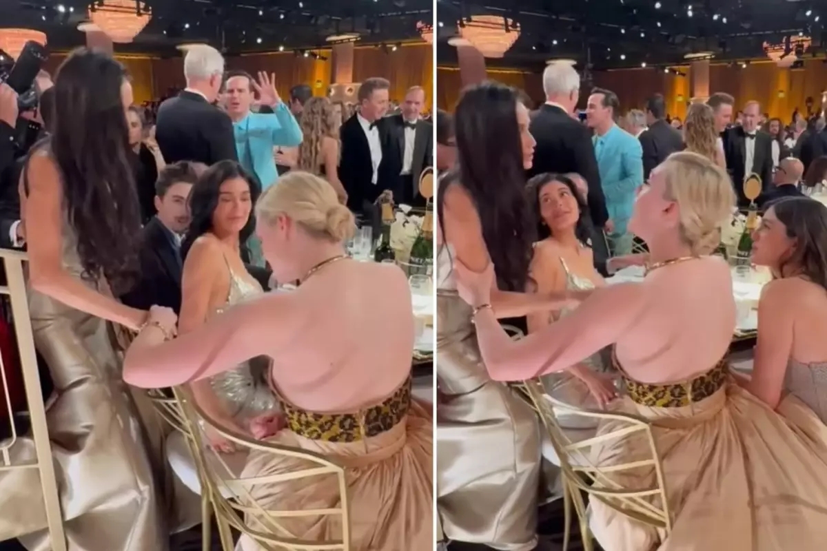 Demi Moore, Kylie Jenner'ı görmezden geldiği anlarla sosyal medyada gündem oldu