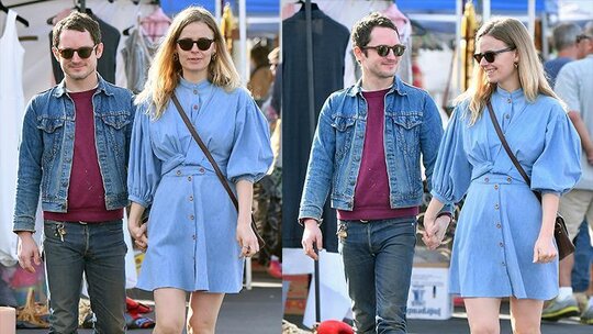 Elijah Wood ve Mette-Marie Kongsved Gizlice Evlendi, Aşkları Film Setinde Başladı