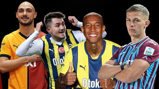 Süper Lig Transfer Haberleri: Galatasaray, Fenerbahçe ve Trabzonspor'dan son dakika gelişmeler!