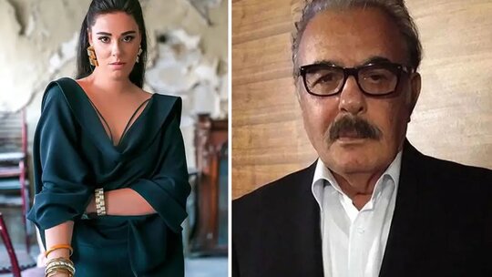 Tuğçe Tayfur, babası Ferdi Tayfur'un vefatında gözyaşları içinde son yolculuğuna uğurladı