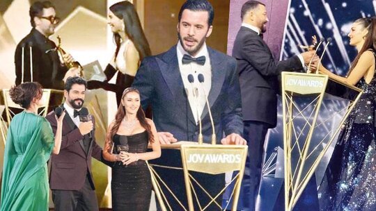 Türk oyuncuların İngilizce performansı Joy Awards'ta değerlendirildi