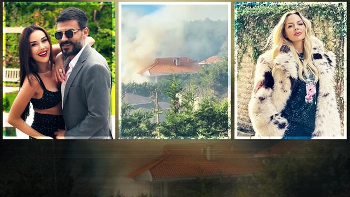 Ünlü isimlerin oturduğu lüks sitede çıkan yangın paniği! Seda Üren ve Dilan Polat sosyal medyada paylaştı!