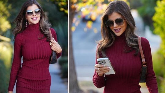 Ünlü oyuncu Donna D'Errico'nun yıllar sonraki görüntüsü: Kırmızı mayo ve gençlik dönemi!