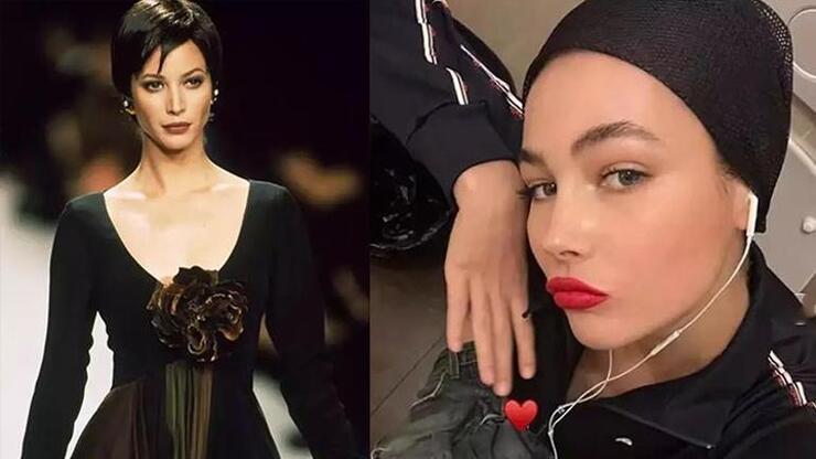 Anne ve kızın benzerlikleri dikkat çekti: Christy Turlington ve Grace Burns Güncel Haberler
