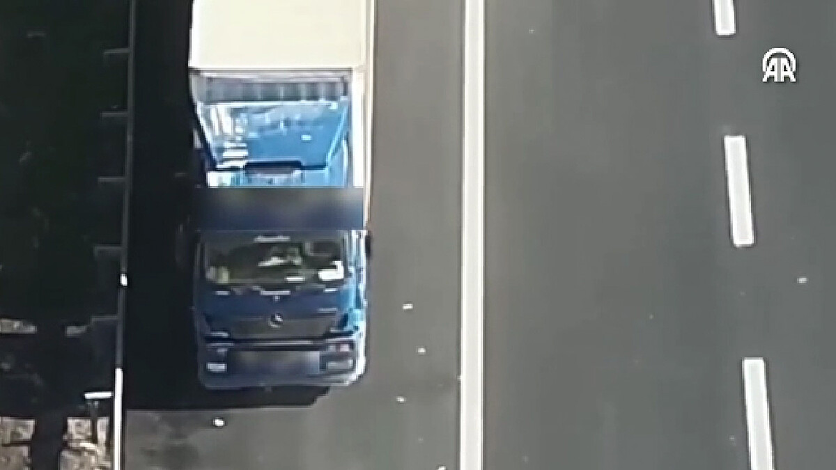 Adana'da tır sürücüsüne suçüstü: Para cezası ve araç trafikten men edildi