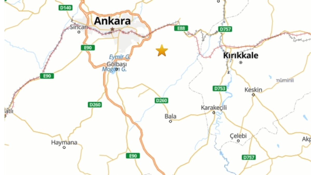 Ankara'da Mamak merkezli 3.0 büyüklüğünde deprem! AFAD açıkladı