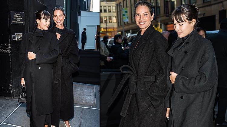 Anne ve kızın benzerlikleri dikkat çekti: Christy Turlington ve Grace Burns Güncel Haberler
