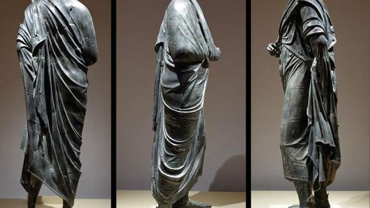 Burdur'un Boubon Antik Kenti'nden kaçırılan heykel Türkiye'ye geri dönüyor!