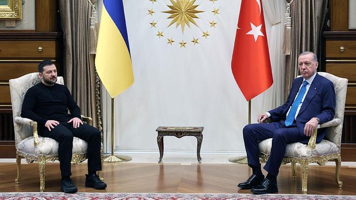 Cumhurbaşkanı Erdoğan, Zelenski ile Ankara'da kritik zirvede buluştu