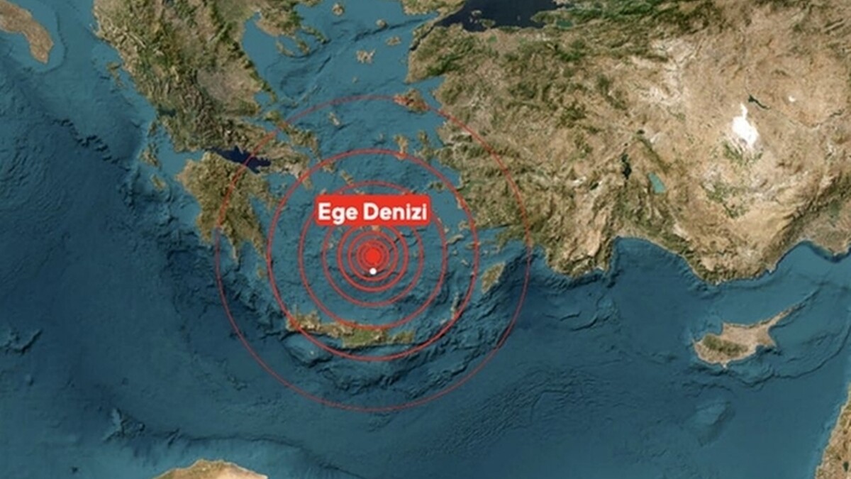 Ege Denizi'nde 5,1 büyüklüğünde deprem: İzmir ve Muğla sarsıldı